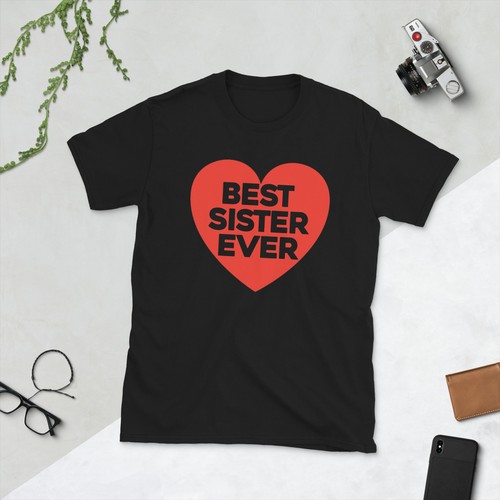 Best sister ever T-Shirt sister gift idea family christmas - 第 3/4 張圖片