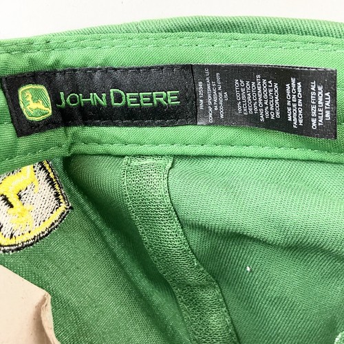 John Deere Green Part Store Cap Snap Back Baseball Hat New Tractor Farm Machines - Picture 7 of 7