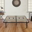 premier flex 14" platform metal bed frame with adjustable lumbar support,twin