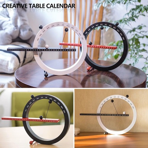Creativo Reloj de Bola Magnético Calendario de Pared Perpetuo Novedad Decoración del Hogar - Imagen 16 de 26