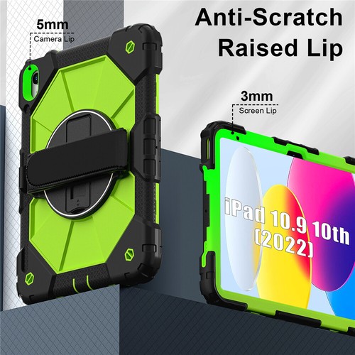 Für iPad 5/6/7/8/9/10/11. Gen A16 2025 Starkstrapaz Stoßdämpf Etui Ständer Case - Bild 82 von 122