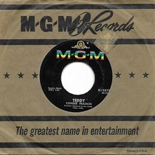 Connie Francis, Teddy/Mama, 45 VG MGM Records