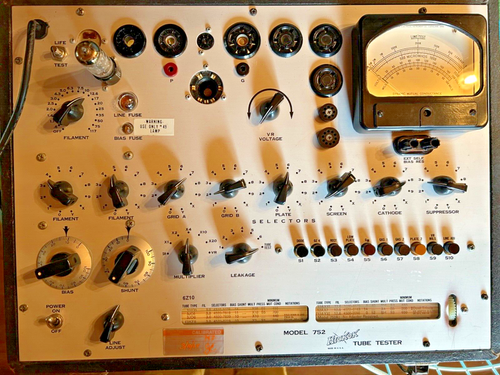 Paar Telefunken 12AX7 ECC83 Fisher gemarkt Vakuumröhren Hickok getestet abgestimmt 3/4 - Bild 14 von 15