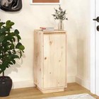NNEVL Shoe Cabinet 35x35x80 cm Solid Wood Pine