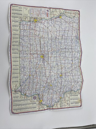 De colección. Estación de servicio de gasolinera Skelly Oil Co.1960 Iowa mapa de carreteras de viaje excelente estado - Imagen 11 de 12