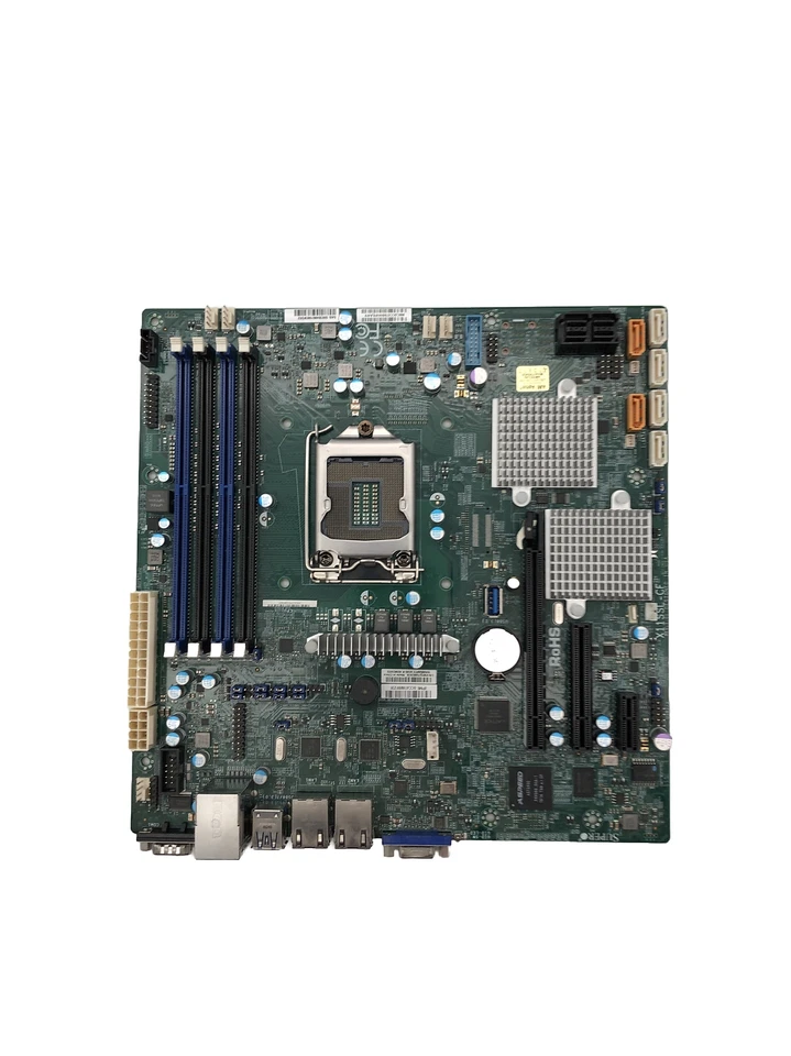 Supermicro X11SSL-CF - LGA1151 Mainboard - Server Mainboard H4 - Intel C232 - Bild 3 von 3