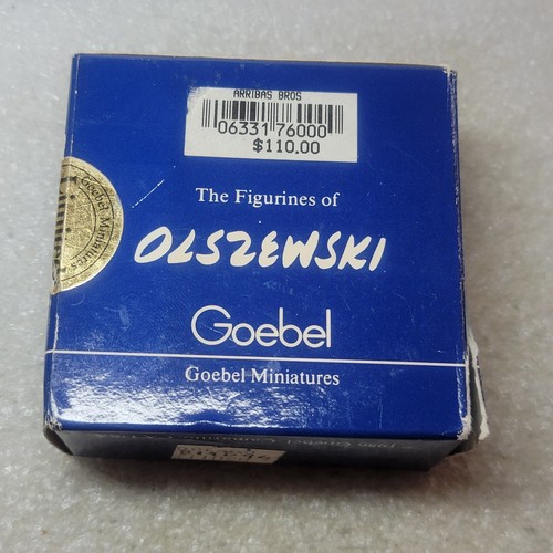 Figura miniatura Goebel Olszewski “Minton Rooster” edición limitada 1988 en caja - Imagen 6 de 12