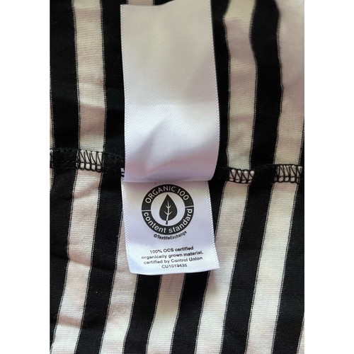 Nuova maglietta Everlane The Muscle in cotone essenziale taglia small nero bianco - Foto 11 di 12