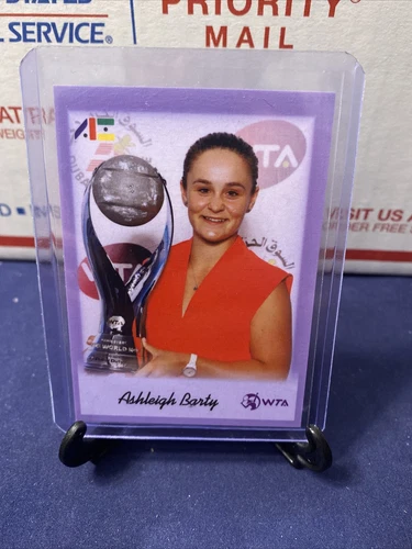 2020-21 ALL SPORTS 134 ASHLEIGH BARTY PURPLE RC ROOKIE CARD #D 59/100 - T03