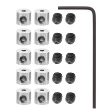 1 Set Locking Pin Back Locking Pin Copper Locking Back Pin Back with Wrench