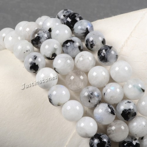 8mm Fashion round gemstone beads stretchable bracelet 7" - Picture 115 of 286