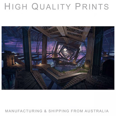Dungeons & Dragons HQ Game Poster pick your size A4/A3/A2/90x60 cm