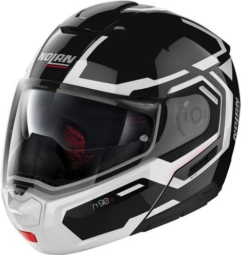 Nolan N90-3 DRILLER Modular Motorcycle Helmet N-Com Flip Front Touring Motorbike - Picture 4 of 11