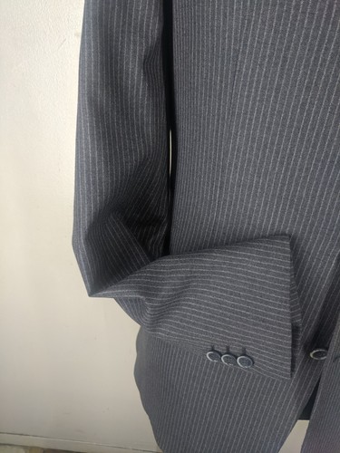 Brioni Made In Italy Wool Suit 3 Btn Pleated Pants- US Size 41 Long---NEAR MINT - Picture 4 of 16