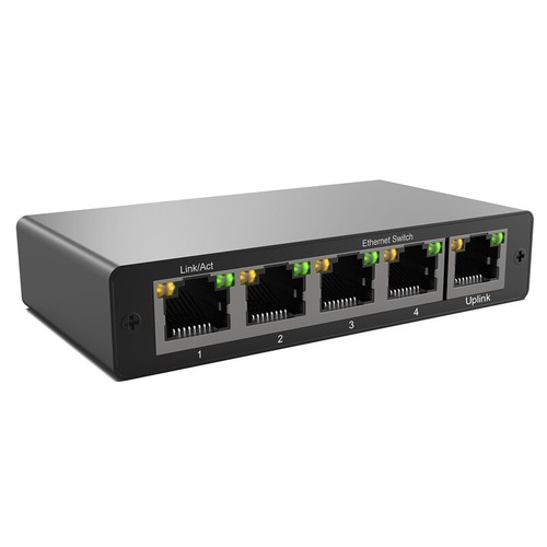 Commutateur Multi-Gigabit, Ports Gigabit Ethernet RJ45 Qualité Image Stable - Photo 3/8