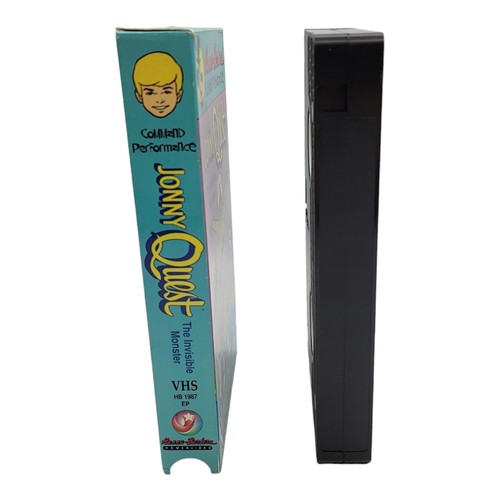 Vintage 1990 Hanna-Barbera JONNY QUEST The Invisible Monster VHS Cartoon Tape - Picture 4 of 7