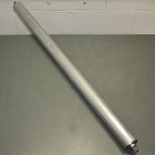 Ashland Galvanized Conveyor Rollers SG44, 2.5" Diameter x 44" Between Frame