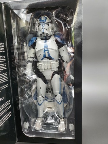 Sideshow Star Wars 501a Legión Soldado Clon Exclusivo Escala 1:6 12" Totalmente Nuevo - Imagen 9 de 12