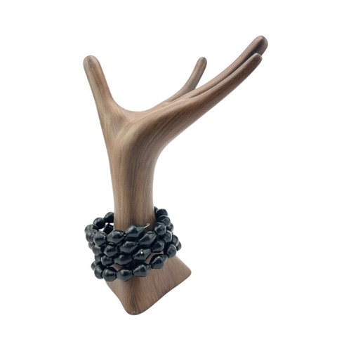 African Handmade Paper Bead Bracelet - Wrap Coil Bracelet - African Jewelry - Picture 14 of 21