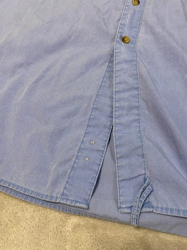 Hook & Tackle Shirt Men's XL Blue Vented Long-Sleeve Bull Fishing ESPN Xtreme - Picture 14 of 17