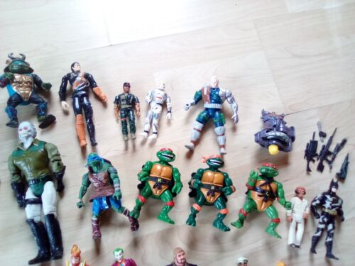 34 Vintage 1980-90's Action Figures Toys All Working Batman, HeMan, XMen,G.I.Joe - Picture 18 of 23