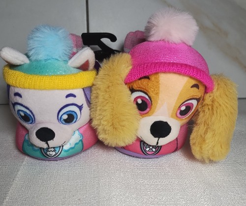 Girls Paw Patrol Slippers Toddler Size 7-8 - Picture 1 of 12