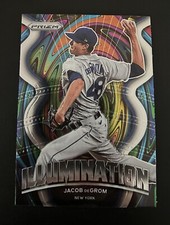 2022 Panini Prizm #IL-1 Jacob deGrom Illumination
