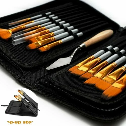 Oil Painting Flat Art Brushes