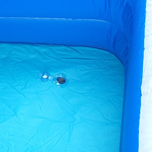 Gartenpool Swimmingpool Pool Schwimmbecken aufblasbar 170x115x47 cm - Bild 8 von 11