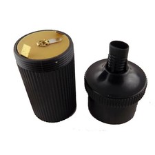 1pc Car Charger Power Cigarette Lighter Plug Female Socket Cable Soldering Black