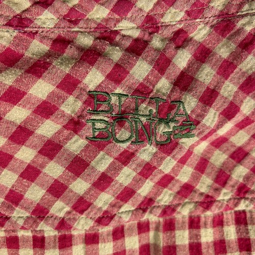 Billabong Shirt Mens Small Check Flannel Reversible Pearl Snap Western Pockets - Picture 15 of 15