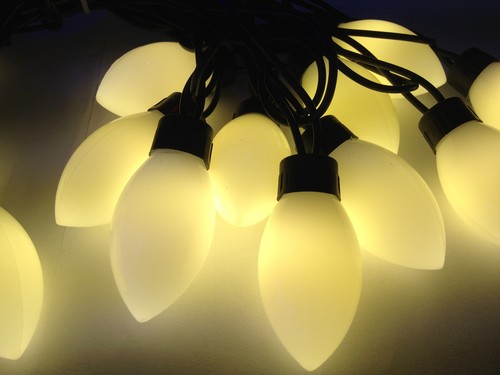 16ft 20LED Valentines Day Hanukkah String Fairy Light C9 Bulbs In/Outdoor Decor - Picture 9 of 30