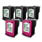 5x wkład Eurotone PRO 3+2 do HP DeskJet F-2410 F-4283 F-2480 F-4435 F-2483