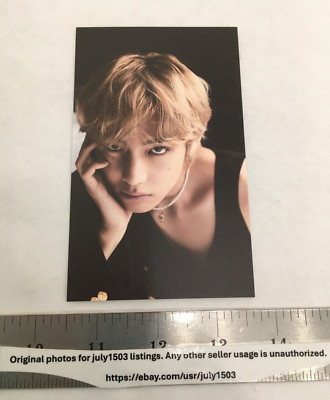 (1) NEW BTS V Kim Taehyung Rêvé Reve Postcard #21 - 21st Picture Postcard in Set