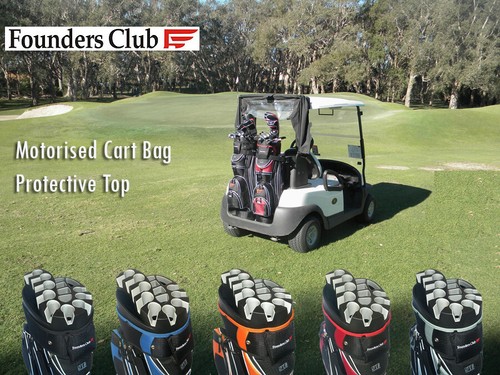 Founders Club Golf Cart Bag Mens 14 Way Organizer Divider Top Show Room Sample - Picture 25 of 28