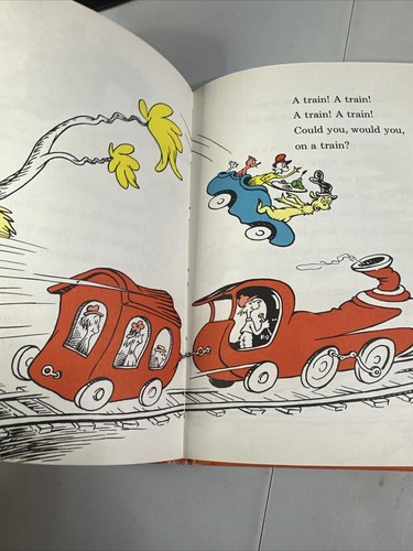 Green Eggs and Ham by Dr. Seuss B-16 Hardcover DJ 1960 - Picture 10 of 12