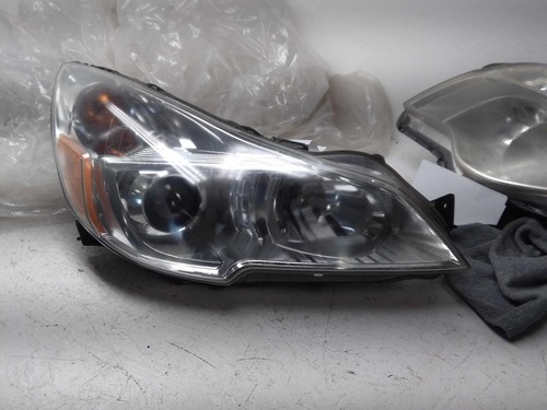 Used Right Headlight Assembly fits: 2013 Subaru Legacy chrome inner accent Right - Picture 1 of 17