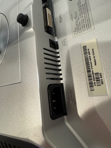 Dell 1708FPT LCD 17" Monitor Black/Silver USB Port VGA/DVI Rotatable 1280x1024 - Picture 6 of 9