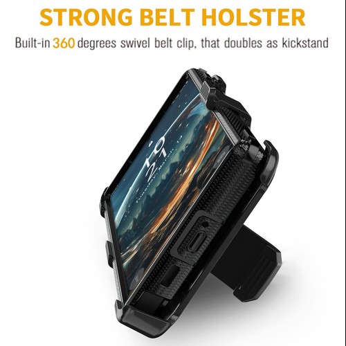 Funda/protector de pantalla resistente con clip para cinturón para Samsung Galaxy Note20 Ultra 5G - Imagen 30 de 97