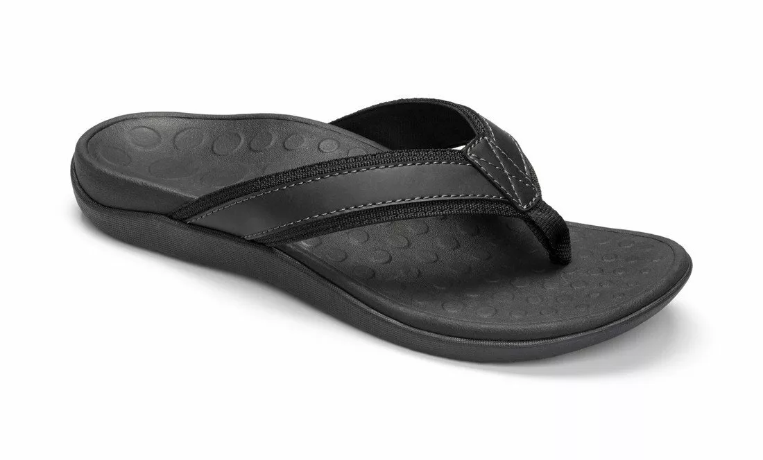 Vionic Tide Men s Orthotic Sandals Black 9 eBay