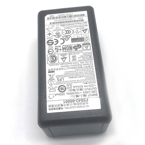 Adaptador de alimentación de CA se adapta a HP DeskJet Ink Advantage 3630 GT 5820 3833 3830 2130 - Imagen 3 de 5