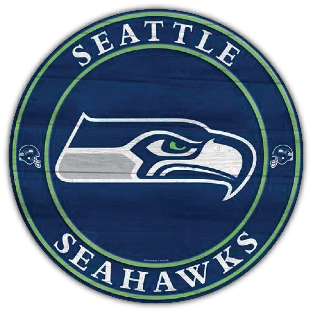 Seattle Seahawks NFL Badge Car Bumper Sticker Decal 3'' or