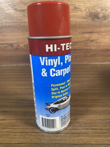 Hi Tech Industries Vinyl Kunststoff & Teppich Farbstoff Restaurieren Kunststoff ROT HT-510 - Bild 5 von 5