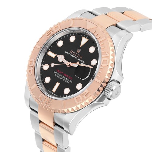 Rolex Yacht-Master 40 Two Tone Rose Black Dial Men's Watch 126621 - 2024 - Picture 3 of 10