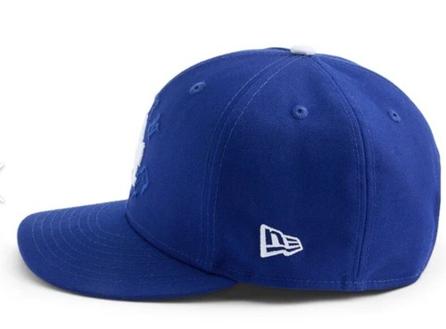 Size 7 5/8 New Era Born X Raised - Dodgers 40th Anniversary Patch - Sold Out! - Picture 5 of 7