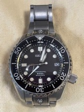 Seiko Prospex Marinemaster GMT Spring Drive Titanium Men's Watch - SBDB001 -