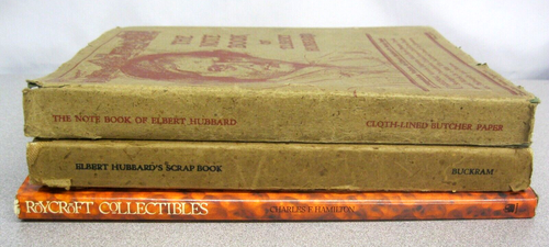 Elbert Hubbard's Scrap Book Notebook Roycroft Collectibles Hamilton 3 Books - Picture 10 of 12