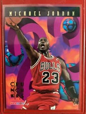Michael Jordan 1995-96 NBA Hoops CRUNCHERS #1  Chicago Bulls