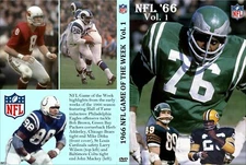 1966 NFL Game of the Week highlights 3 Vols 4 DVDs each *please read description