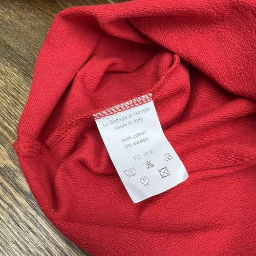 La Bottega Di Giorgia Red Romper Size Large/ 10 A - Picture 11 of 13